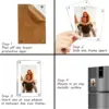 Crystal Clear Acrylic Magnetic Photo Frame – Modern Desk & Wall Display for Memories